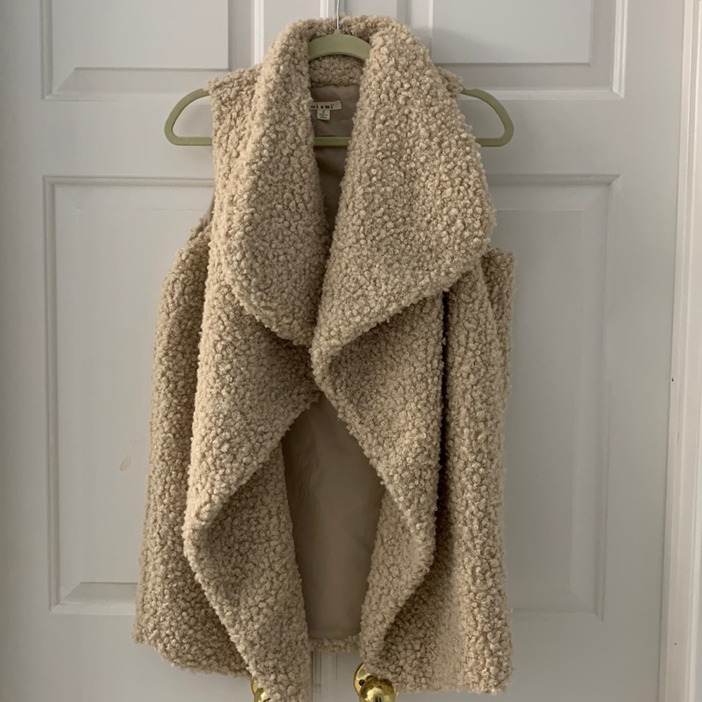 Women’s Faux Shearling Vest